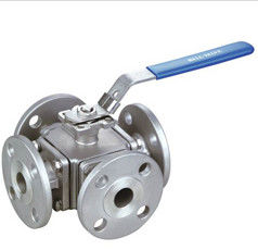 Il modo 4 ha flangiato pressione 1/2» - 3" della valvola a sfera CL150 rendimento elevato di dimensione