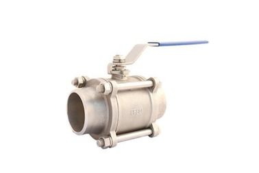 Dimensione CF8 della valvola a sfera DN25 dell'estremità della flangia dell'acciaio inossidabile di CF8M/materiale di CF8M