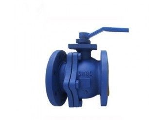 Valvola a sfera standard PN16 - operazione del acciaio al carbonio di BACCANO della flangia della leva di pressione PN63