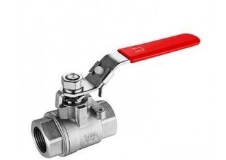 Valvola a sfera di galleggiamento fusa Seat in due pezzi della valvola a sfera PTFE RPTFE di pressione PN40