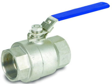 Il galleggiante avvitato dell'estremità ha azionato la certificazione di iso della colata di investimento del NPT 2PC della valvola a sfera