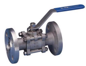 1/4" - 4" tipo di galleggiamento valvola a sfera di dimensione ha flangiato estremità 3PC con il cuscinetto di montaggio di iso