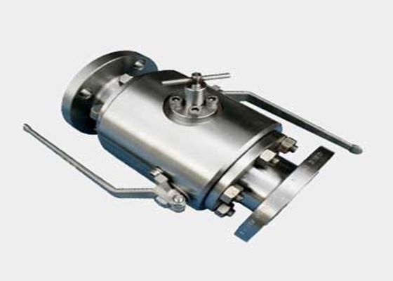 Forgia di sfere gemelle DBB valvola a sfera a trunnion di 2