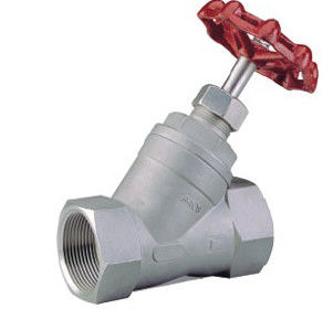 Y scrive l'operazione della leva dell'estremità dell'acciaio fuso di globo di pressione a macchina avvitata PN16/PN40 della valvola